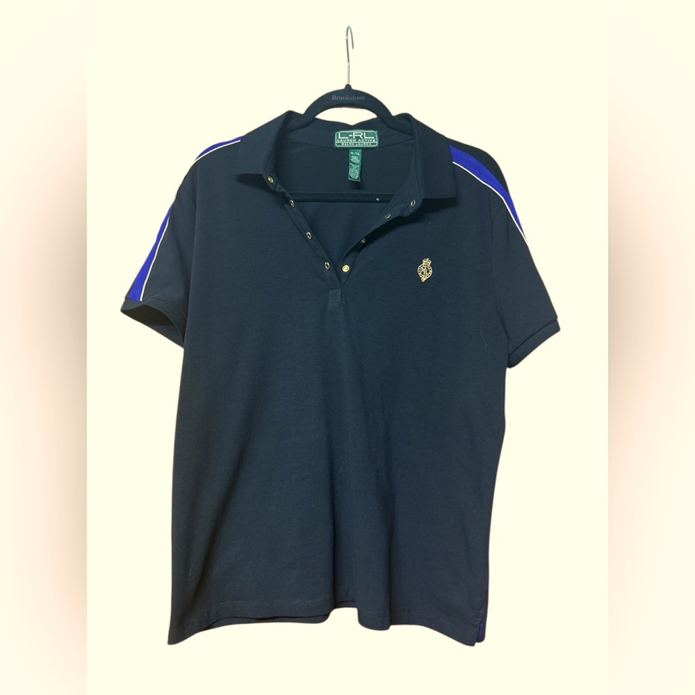Ralph Lauren Women’s Navy Blue Polo Shirt